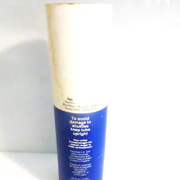 SPRT1 - 8 Vintage Carlton BADMINTON BIRDIES Nylon Shuttlecocks Racquet BBQ - Picture 6 of 6